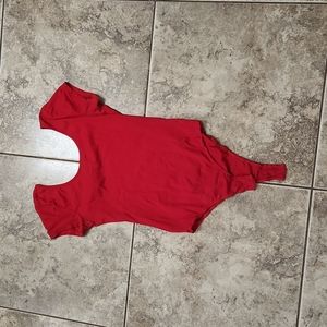 Active Basic Scoop Neck Bodysuit